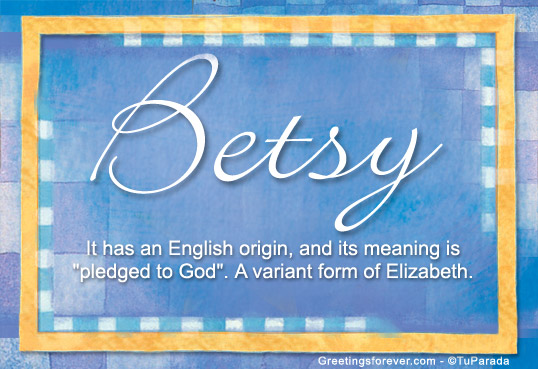 Ecard - Betsy