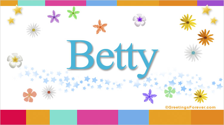 Nombre Betty, Imagen Significado de Betty
