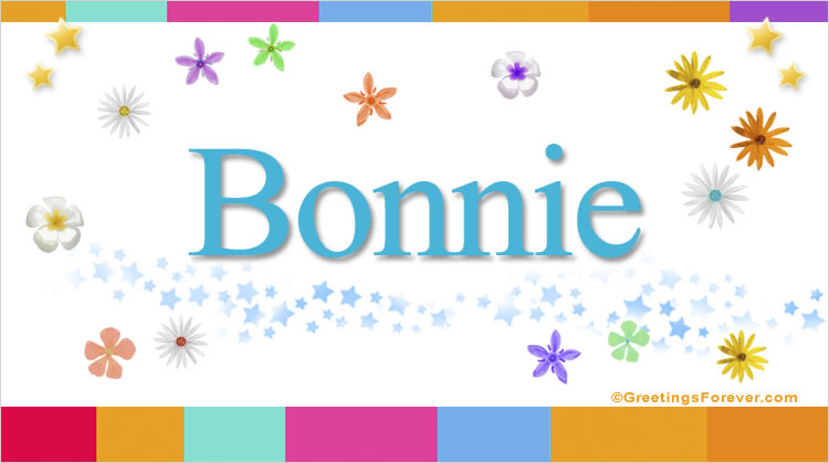 Nombre Bonnie, Imagen Significado de Bonnie