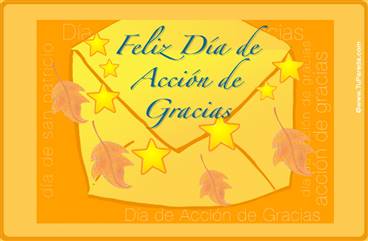 Tarjetas postales: Día de Acción de Gracias