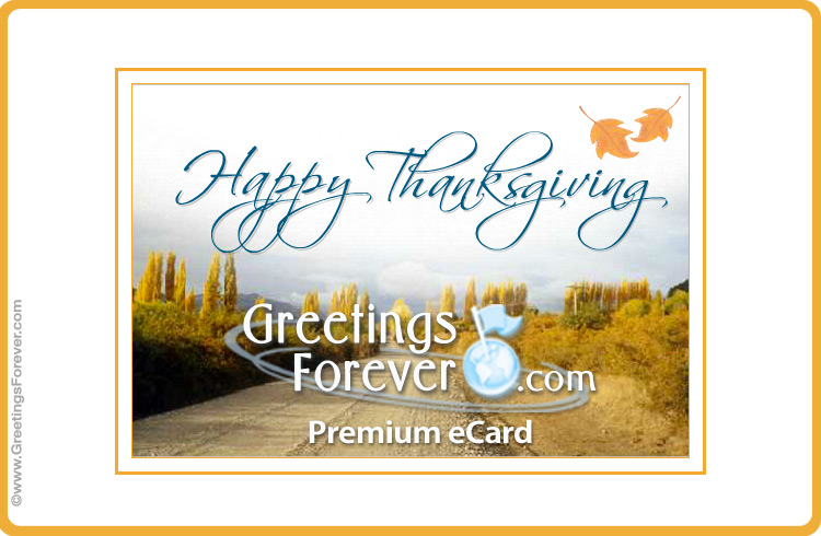Ecard - Happy Thanksgiving