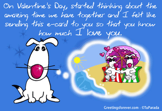Ecard - On Valentine's Day...