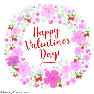 Virtual Valentine's Day card