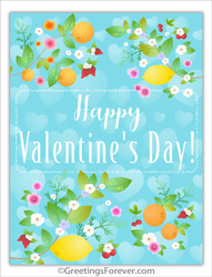 Happy Valentine online card