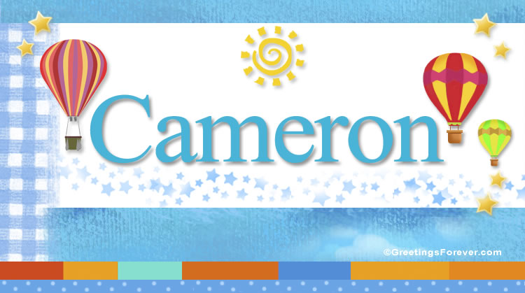 Nombre Cameron, Imagen Significado de Cameron