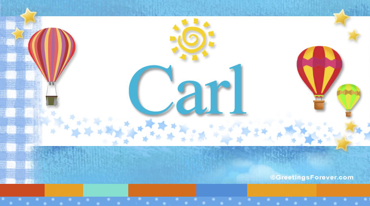 Nombre Carl, Imagen Significado de Carl