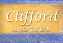 Meaning of the name Clifford