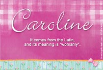 Meaning of the name Caroline