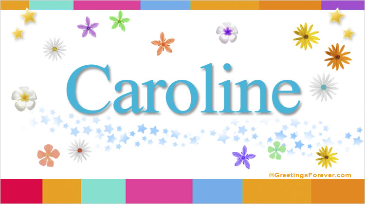 Nombre Caroline, Imagen Significado de Caroline