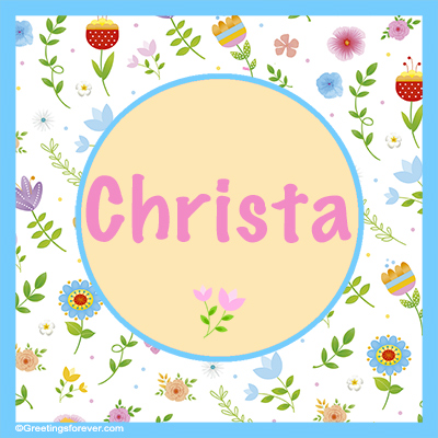 Image Name Christa