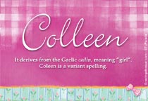Meaning of the name Colleen