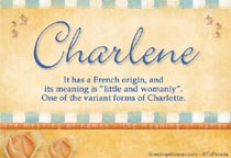 Meaning of the name Charlene