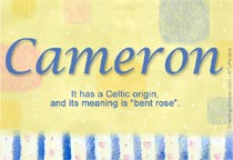 Meaning of the name Cameron