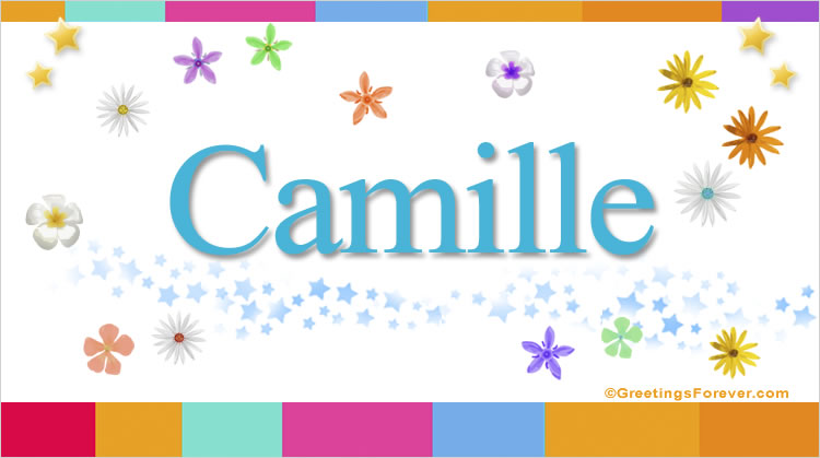 Camille, nombre Camille, significado de Camille