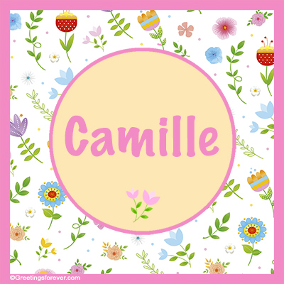 Camille, nombre Camille, significado de Camille