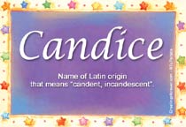 Meaning of the name Candice