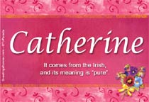 Meaning of the name Catherine