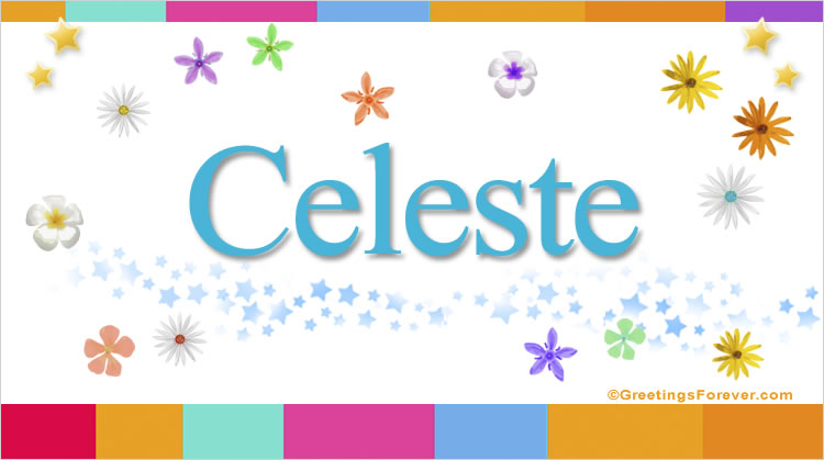 Nombre Celeste, Imagen Significado de Celeste