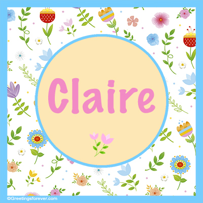 Image Name Claire