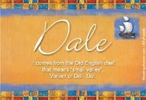 Meaning of the name Dale