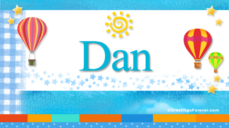 Nombre Dan, Imagen Significado de Dan