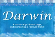 Meaning of the name Darwin