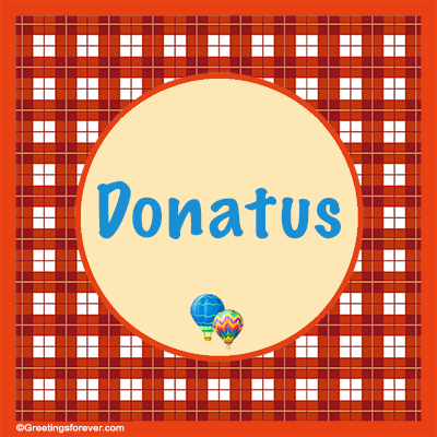 Image Name Donatus