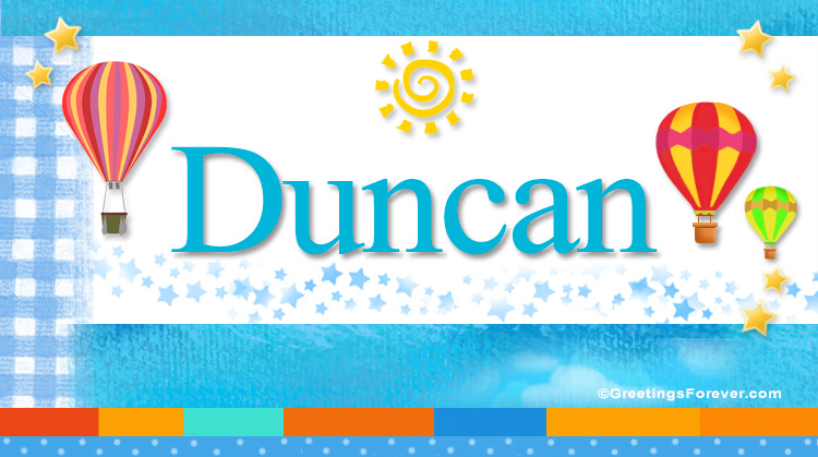 Nombre Duncan, Imagen Significado de Duncan