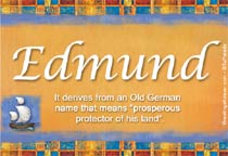 Meaning of the name Edmund