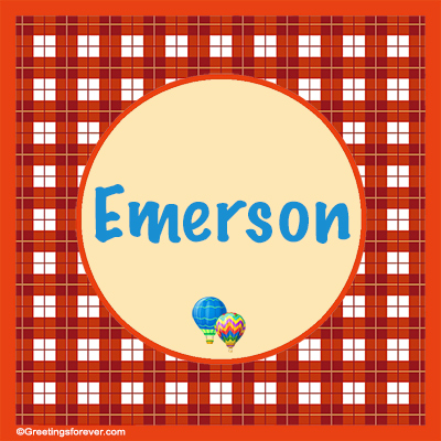 Image Name Emerson