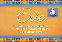 Meaning of the name Eric