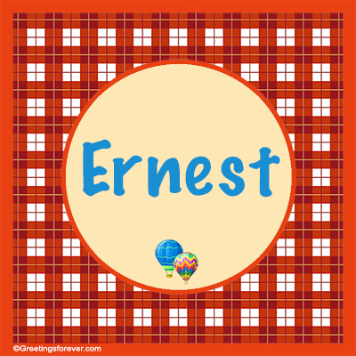 Image Name Ernest