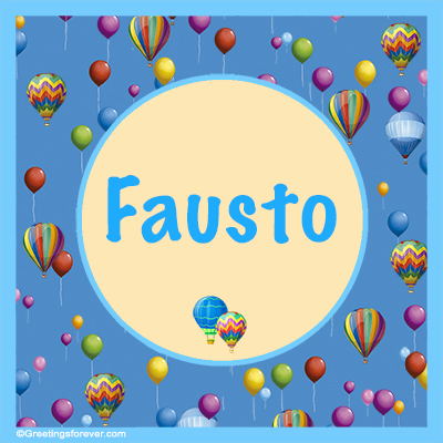 Image Name Fausto