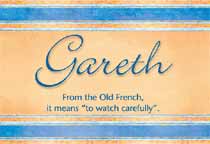 Meaning of the name Gareth