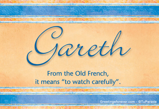 Ecard - Gareth