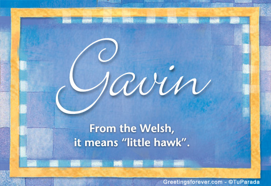 Ecard - Gavin