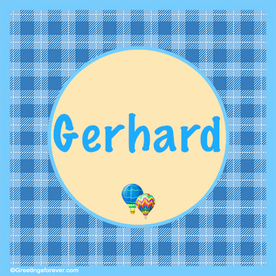 Image Name Gerhard