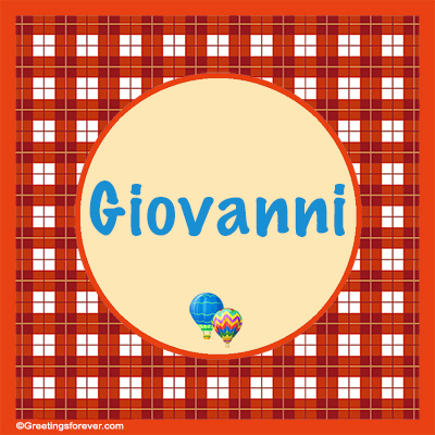 Image Name Giovanni