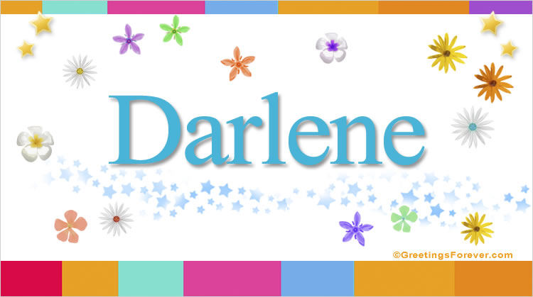Nombre Darlene, Imagen Significado de Darlene
