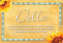 Meaning of the name Della