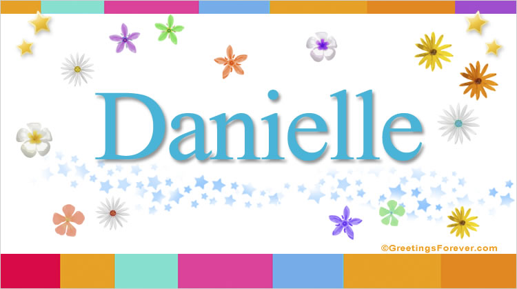 Nombre Danielle, Imagen Significado de Danielle