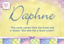 Meaning of the name Daphne
