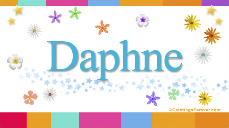 Nombre Daphne, Imagen Significado de Daphne