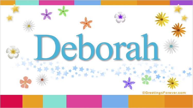 Nombre Deborah, Imagen Significado de Deborah