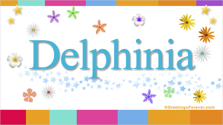 Nombre Delphinia, Imagen Significado de Delphinia