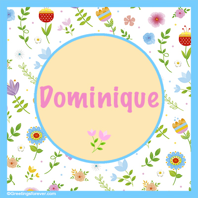 Image Name Dominique
