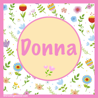 Image Name Donna