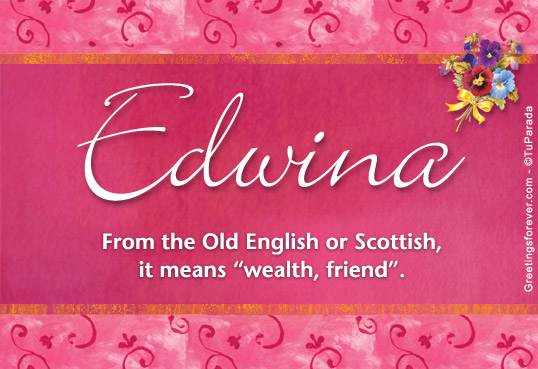 Ecard - Edwina