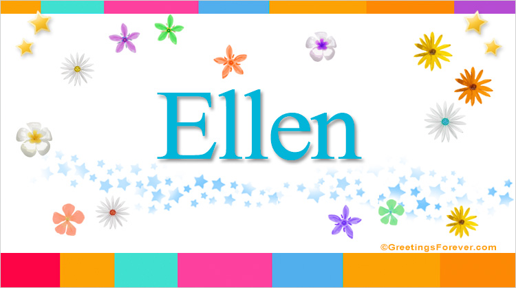 Nombre Ellen, Imagen Significado de Ellen