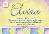 Meaning of the name Elvira